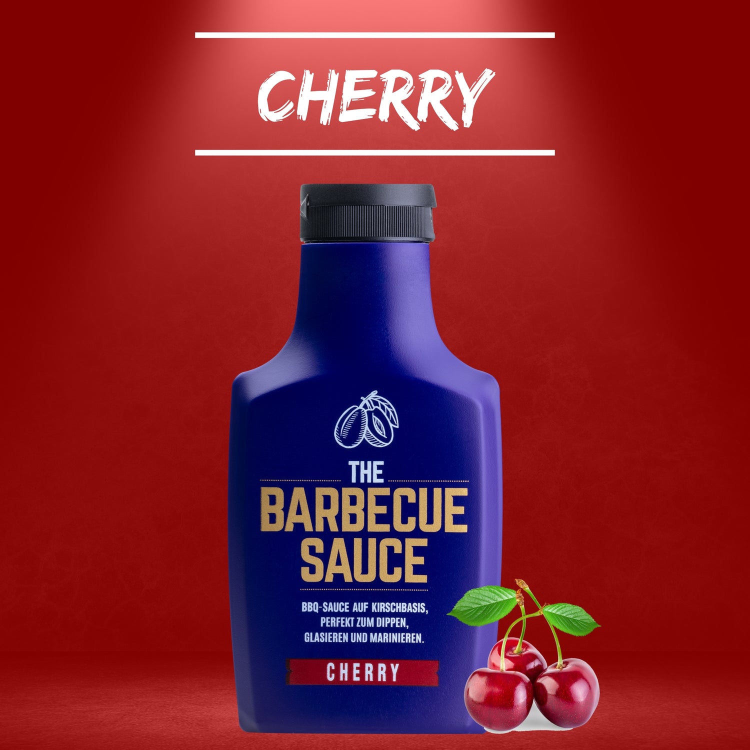 Cherry Grill Sauce für die perfekten Rippchen und Chicken Wings. Kirsch BBQ Sauce perfekt für die Röstaromen von Rippchen und Chicken WIngs.