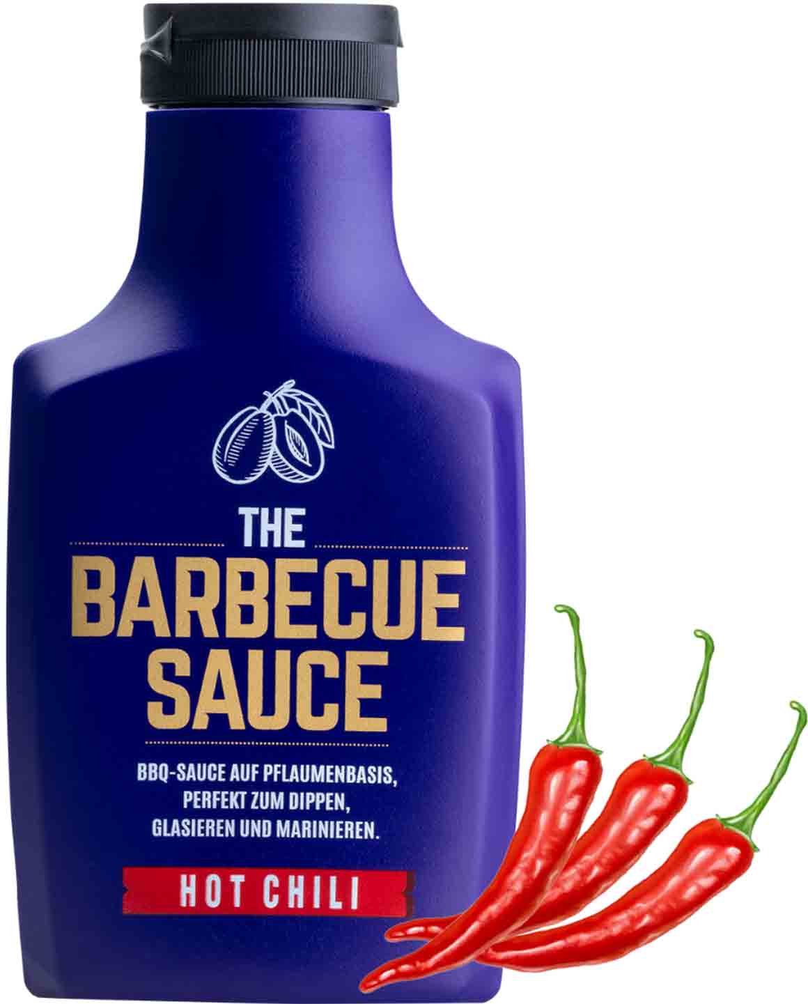 Die Hot Chili ist etwas für wahre Chili- und Schärfe-Liebhaber. Hier  lassen die Chiliflocken es zwar ordentlich krachen, zerstören jedoch in keinster Weise die Struktur und Nuancen der BBQ Sauce. Ziemlich scharf aber gut!
